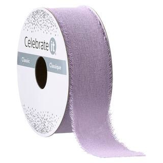 1" x 3yd. Unfinished Edge Ribbon by Celebrate It™ Classic | Michaels | Michaels Stores