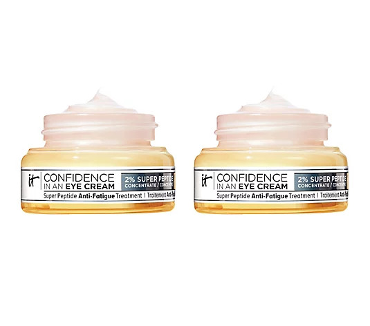 IT Cosmetics Confidence Eye Cream Duo with 48HR Hydration& Peptide Complex | QVC