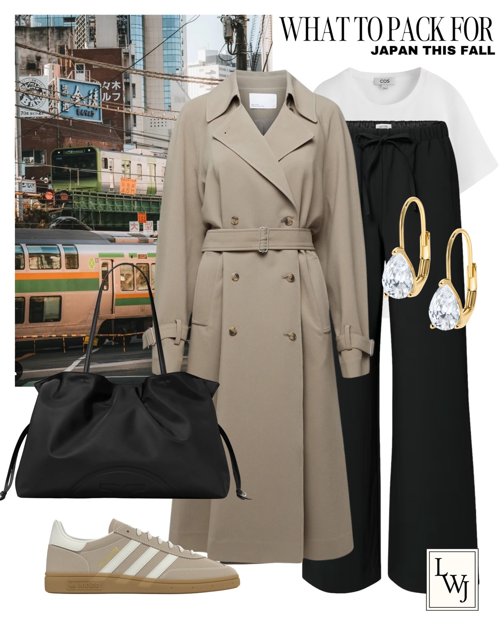 Japan outfit inspo 

travel capsule / fall style / style over 30 / city casual chic / banana republic jeans. /aritzia lodge pants / trench coat / jcrew tiny roolneck sweater / loafer outfits / sneaker outfits / funnel neck jackets 

 #LTKootd #LTKTravel