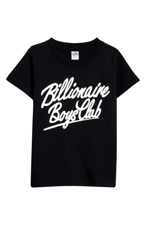 Billionaire Boys Club Kids' BB Billonaut Graphic T-Shirt in Black at Nordstrom, Size 9-10Y | Nordstrom