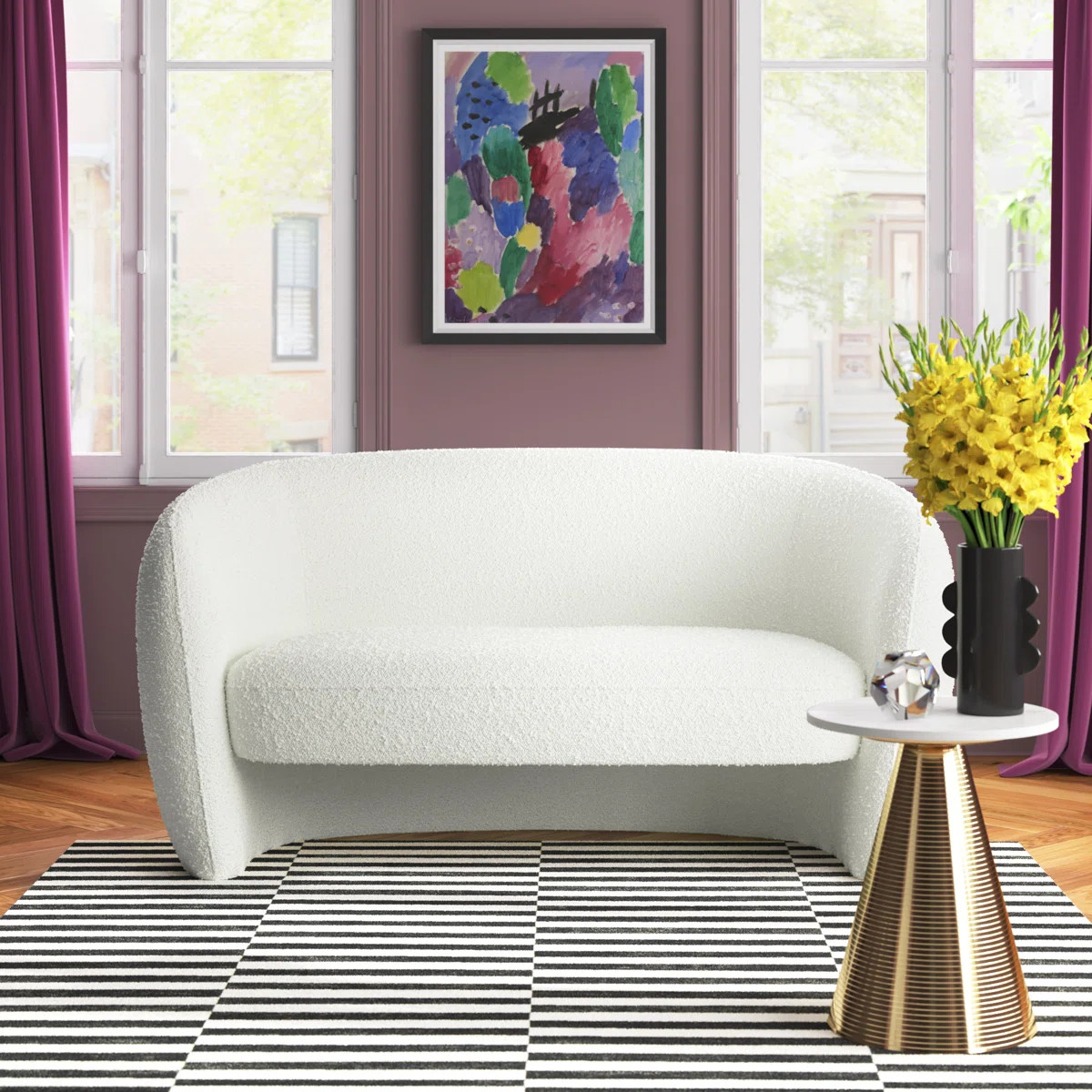 Roland 60.6'' Upholstered Loveseat | Wayfair North America
