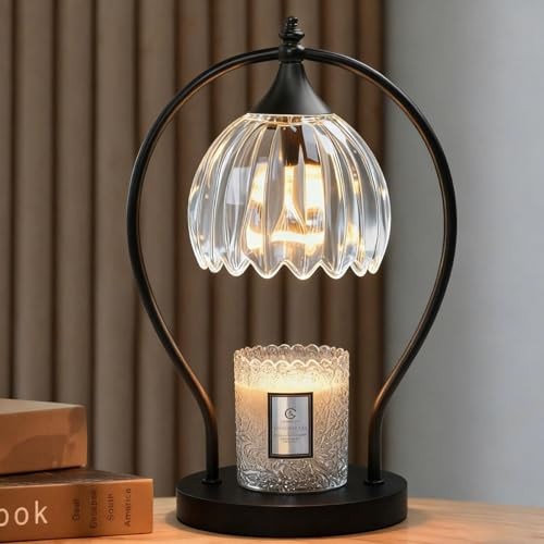 GOODBUY Candle Warmer Lamp with Timer Dimmer - Candle Warmer for Jar Candles - Plug in Wax Melt Warmer Unique Birthday Gifts for Women Mom House Warming Gifts New Home Room Decor | Amazon (US)