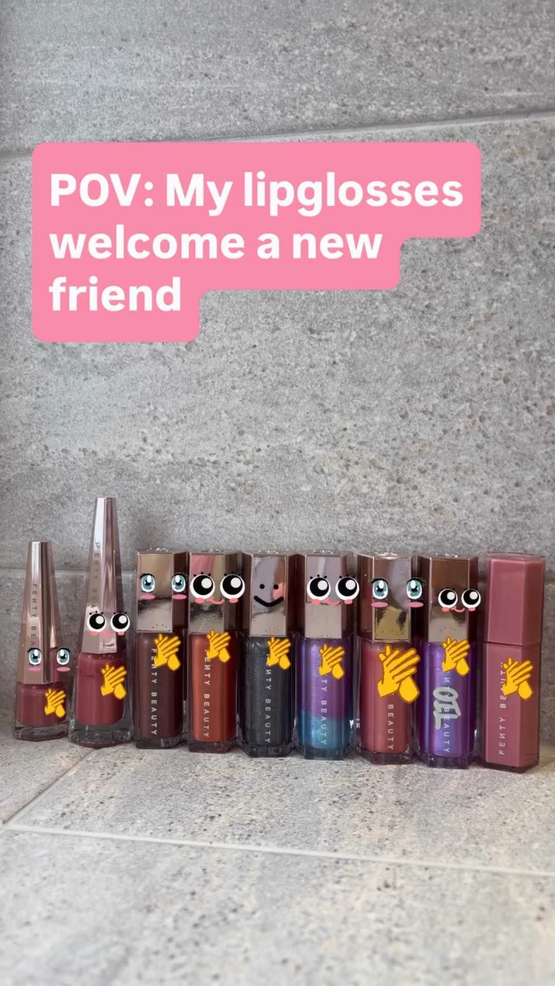 POV: My lipglosses welcome a new friend

Welcome home @fentybeauty  Gloss Bomb - Caviar Crystalz

@Sephora @Sephora UK 
#fentybeauty #glossbomb #blacklipgloss #caviarcrystalz #ad

#LTKuk #LTKbeauty #LTKdatenight