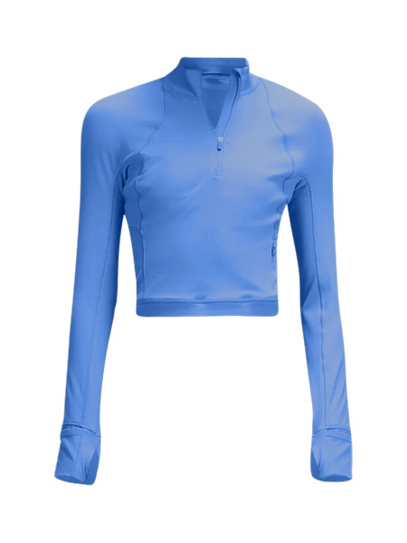 It's Rulu Cropped Half Zip | Women's Long Sleeve Shirts | lululemon | Lululemon (US)