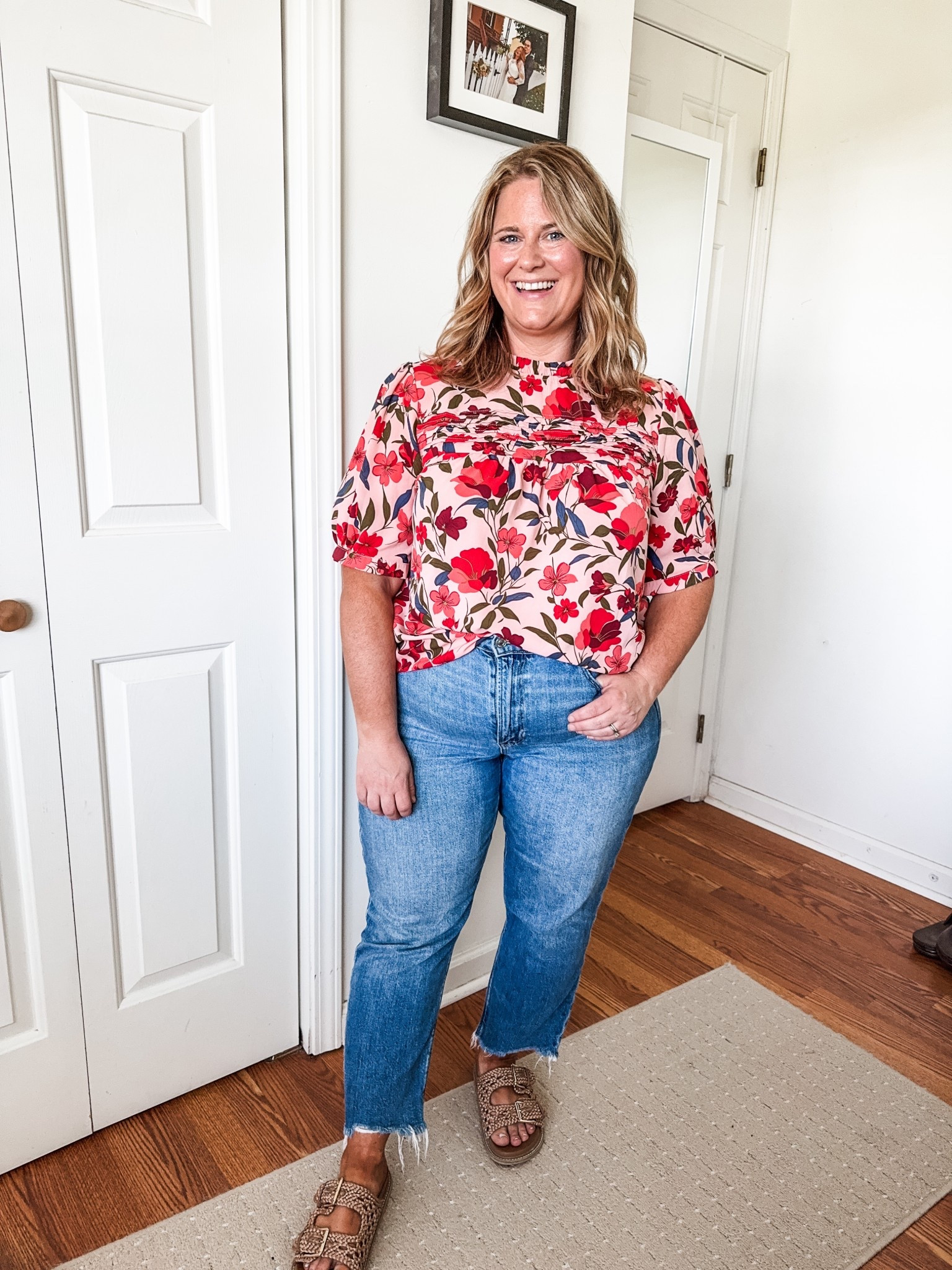 Wearing an XL in the Amazon top and a 14 x short in jeans.  Great work top! Jeans go in and out of stock so linking a few other pairs as well.  

#LTKPetite #LTKWorkwear #LTKMidsize