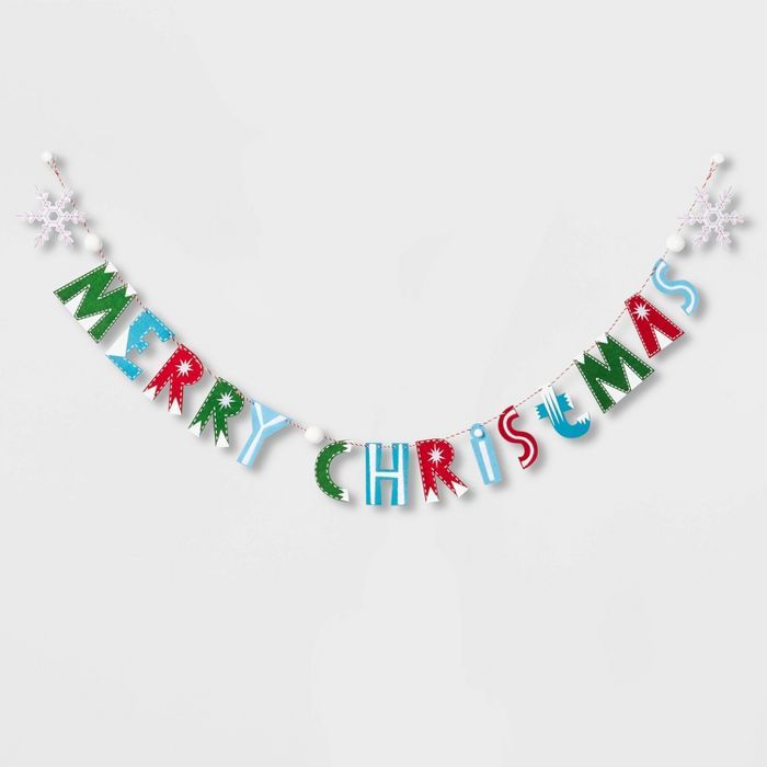 Merry Christmas Garland - Wondershop™ | Target