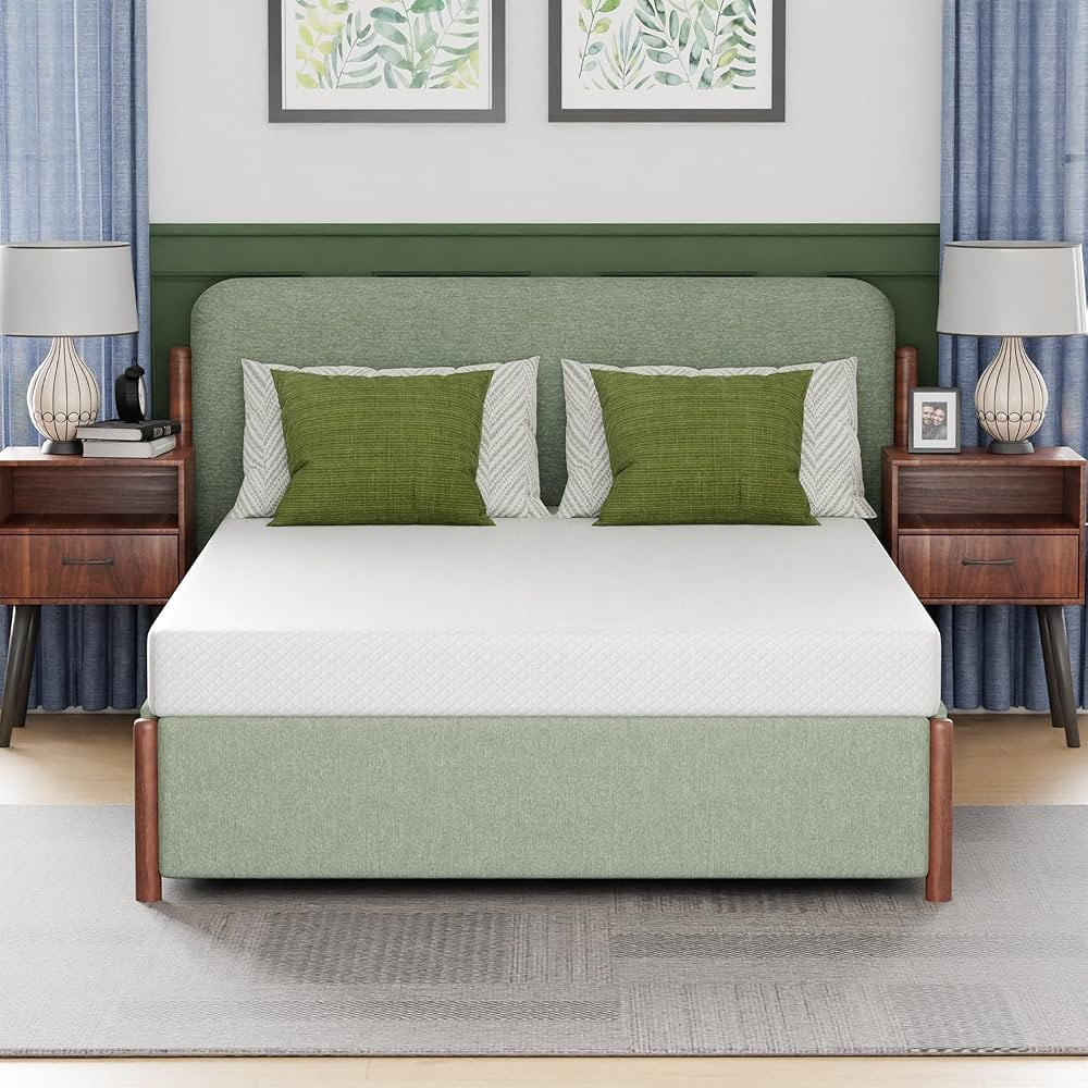 FDW Full Mattress 6 inch Gel Memory Foam Mattress for Cool Sleep & Pressure Relief, Medium Firm M... | Amazon (US)