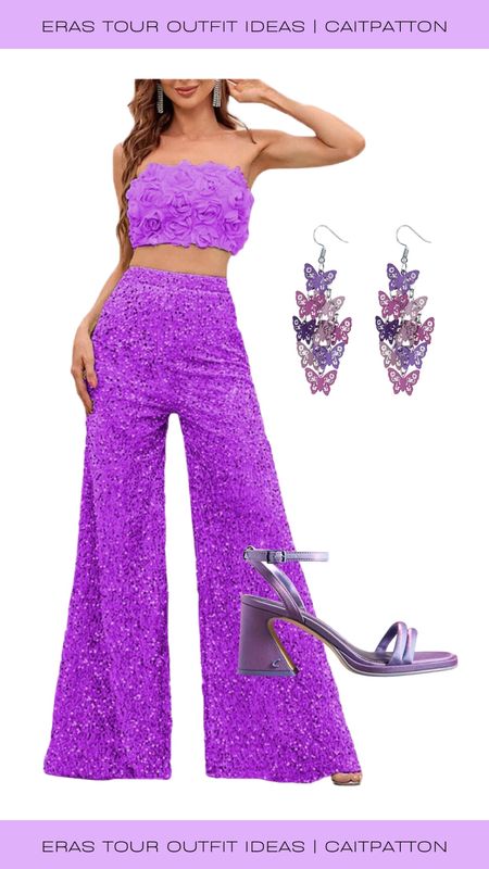 Speak now eras tour outfit idea!

Purple set, two piece set, matching set, rosette set, purple two piece set, purple matching set, trendy set, butterfly earrings, purple butterfly earrings, purple heels, eras tour outfit ideas, eras tour outfit idea, speak now outfit ideas, speak now outfits, speak now outfit idea, taylor swift speak now outfits, taylor swift eras tour outfits, taylor swift outfit ideas, taylor swift outfits, taylor swift speak now, speak now era

#LTKfindsunder50 #LTKshoecrush #LTKfindsunder100