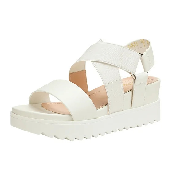 DREAM PAIRS Women’s Open Toe Ankle Strap Platform Wedge Sandals | Walmart (US)