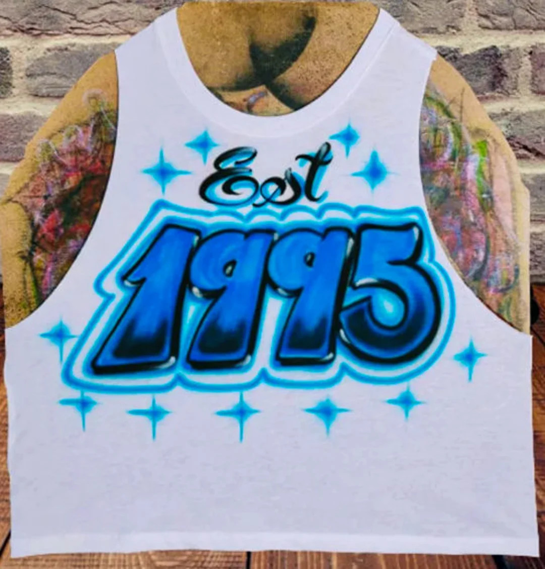 Airbrush Est Year Design - Etsy | Etsy (US)