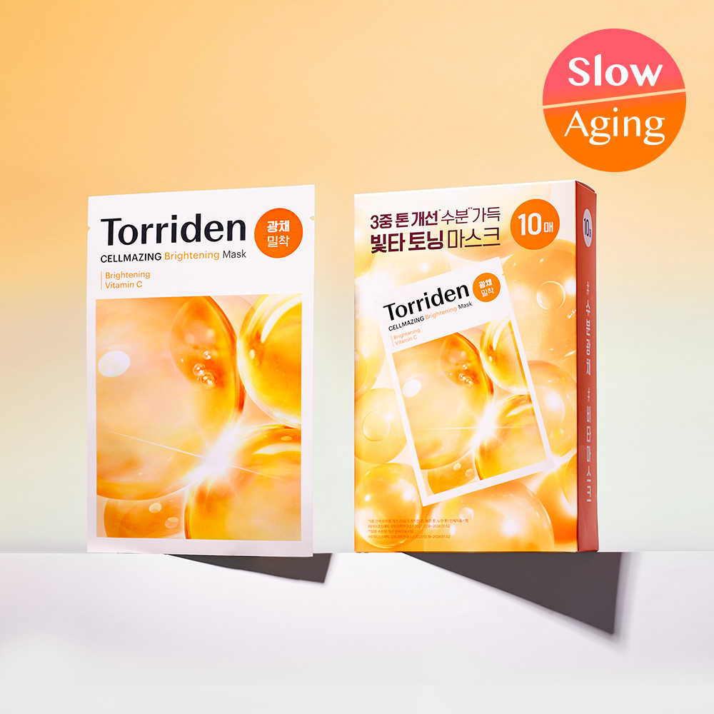 Torriden Cellmazing Vita C Brightening Mask Sheet 10ea | Olive Young Global