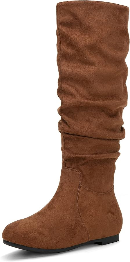 Jeossy Women's Joan Knee High Pull On Fall Weather Boots | Amazon (US)