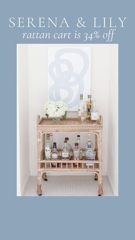 Add a charming rattan bar cart to any space in your home for entertaining in style! 

Find our Serena & Lily rattan bar cart on sale for 34% off during their Memorial Day sale!!

#LTKHome #LTKSaleAlert #LTKSeasonal