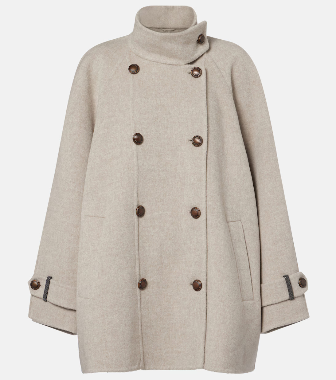 Double-breasted wool and cashmere coat | Mytheresa (US/CA)