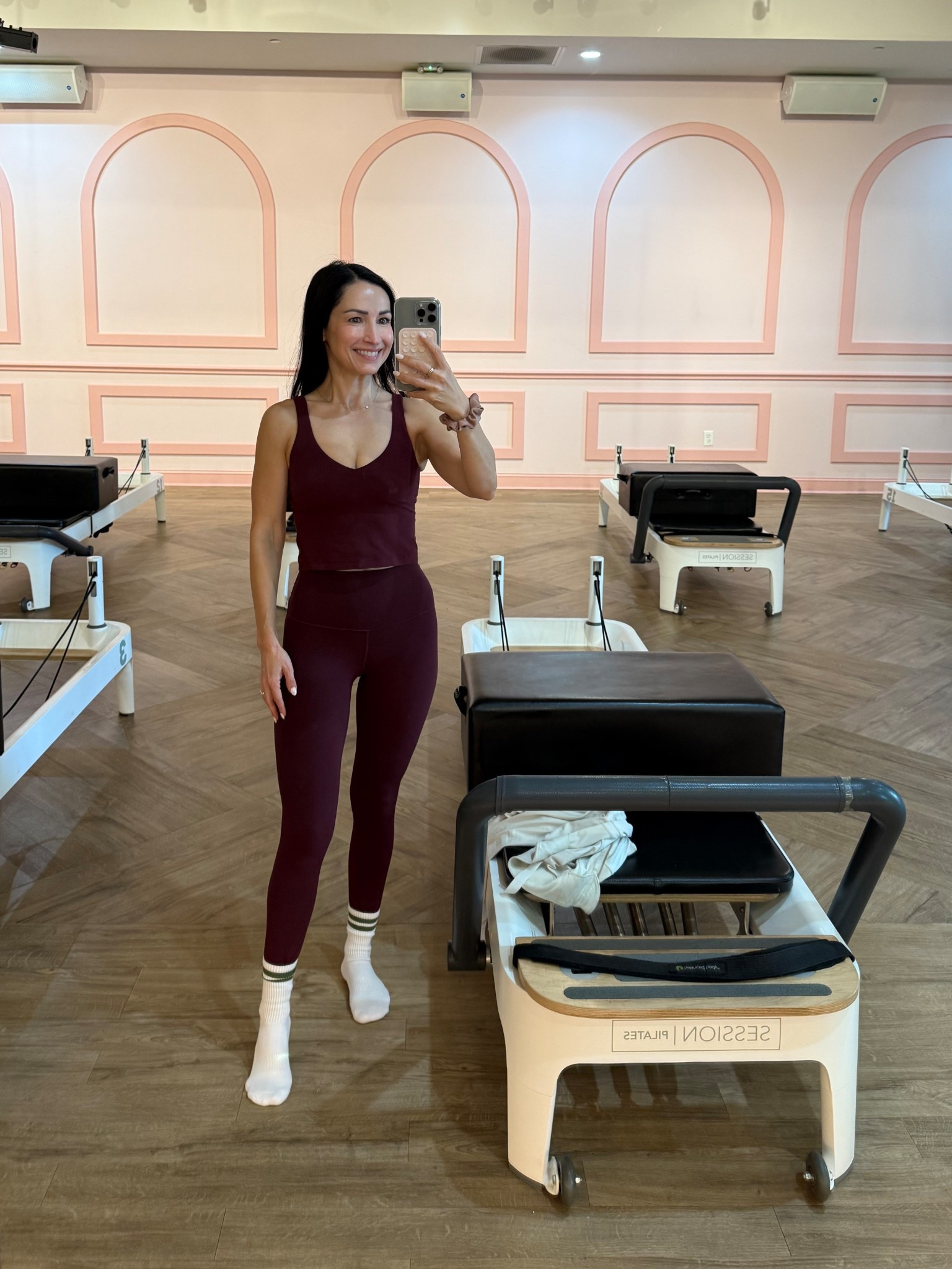 Pilates ootd! Lululemon leggings and tank, some colors on sale!

#LTKOver40 #LTKActive #LTKfitnessgoals