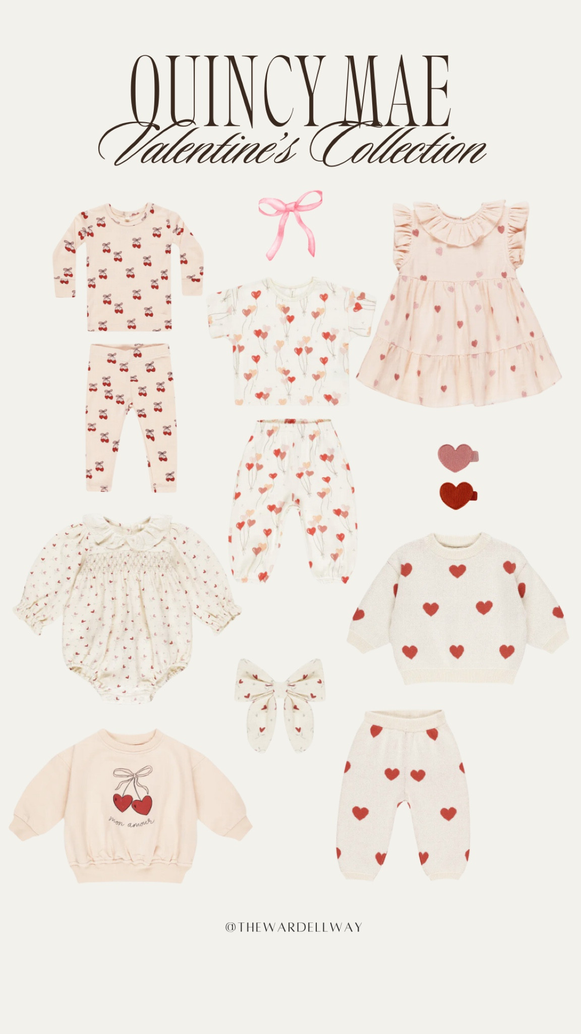 Quincy Mae Valentine’s day collection 💖 Code THEWARDELLWAY for 10% off your purchase! 

#LTKBaby #LTKKids