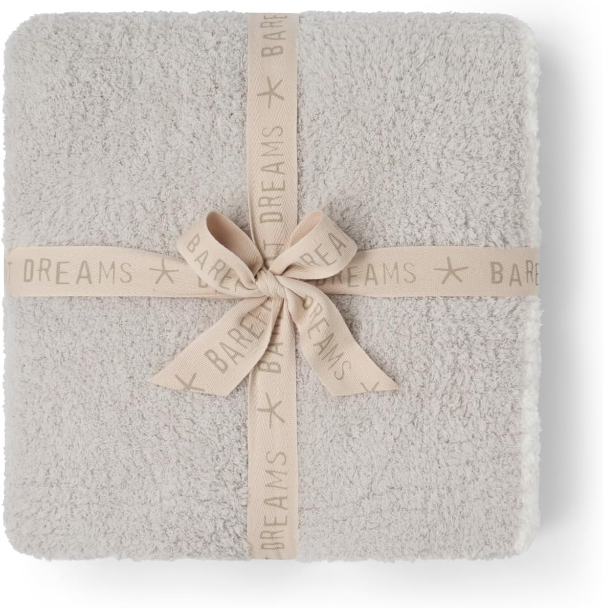Barefoot Dreams® CozyChic® Contrast Tip Blanket, Silver-Pearl, 45"x60" | Amazon (US)