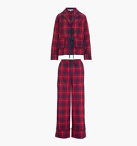 The Steffy PJ Set - Cherry Tartan | Hill House Home US