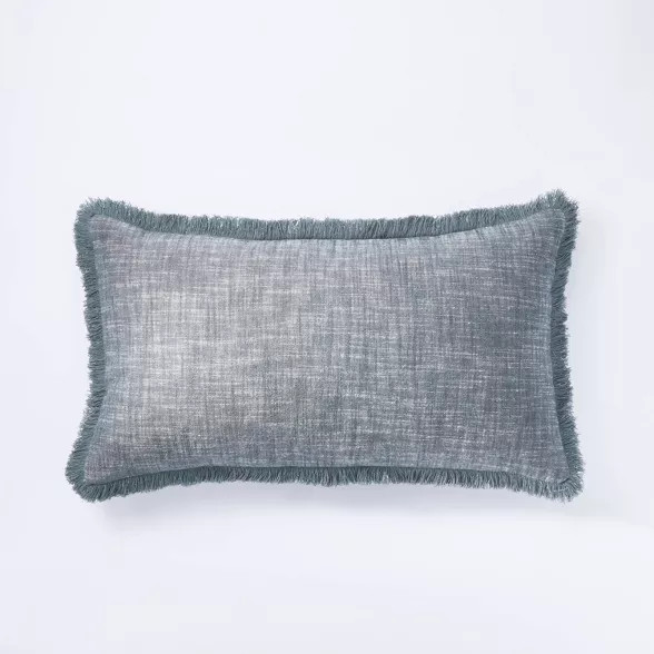Woven Textured Throw Pillow - Threshold™ designed with Studio McGee | Target