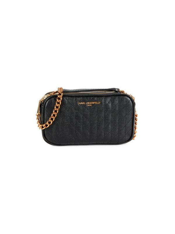 Karolina Leather Quilted Shoulder Bag | Saks Fifth Avenue OFF 5TH