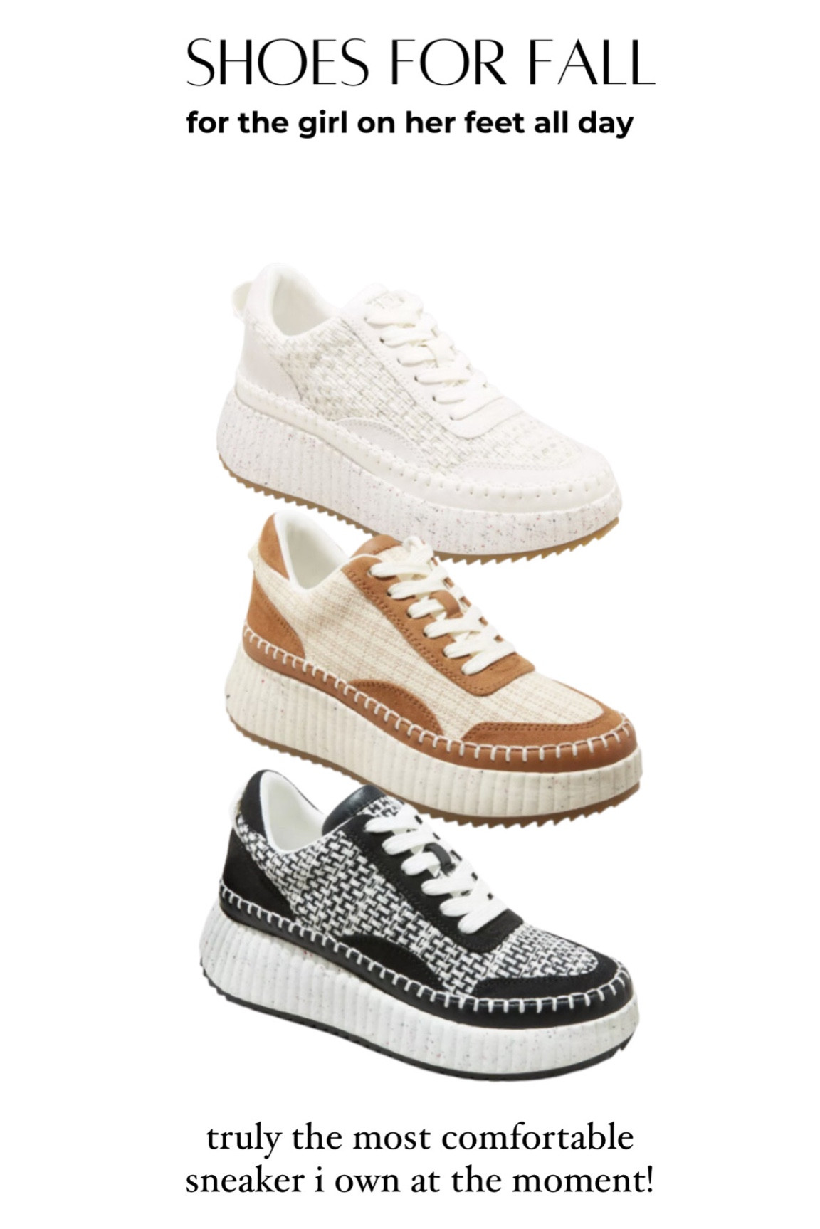 These memory foam sneakers are 🤌🏻🤌🏻🤌🏻 plus they’re a great Chloé dupe under $50! 

#LTKshoecrush #LTKfindsunder50