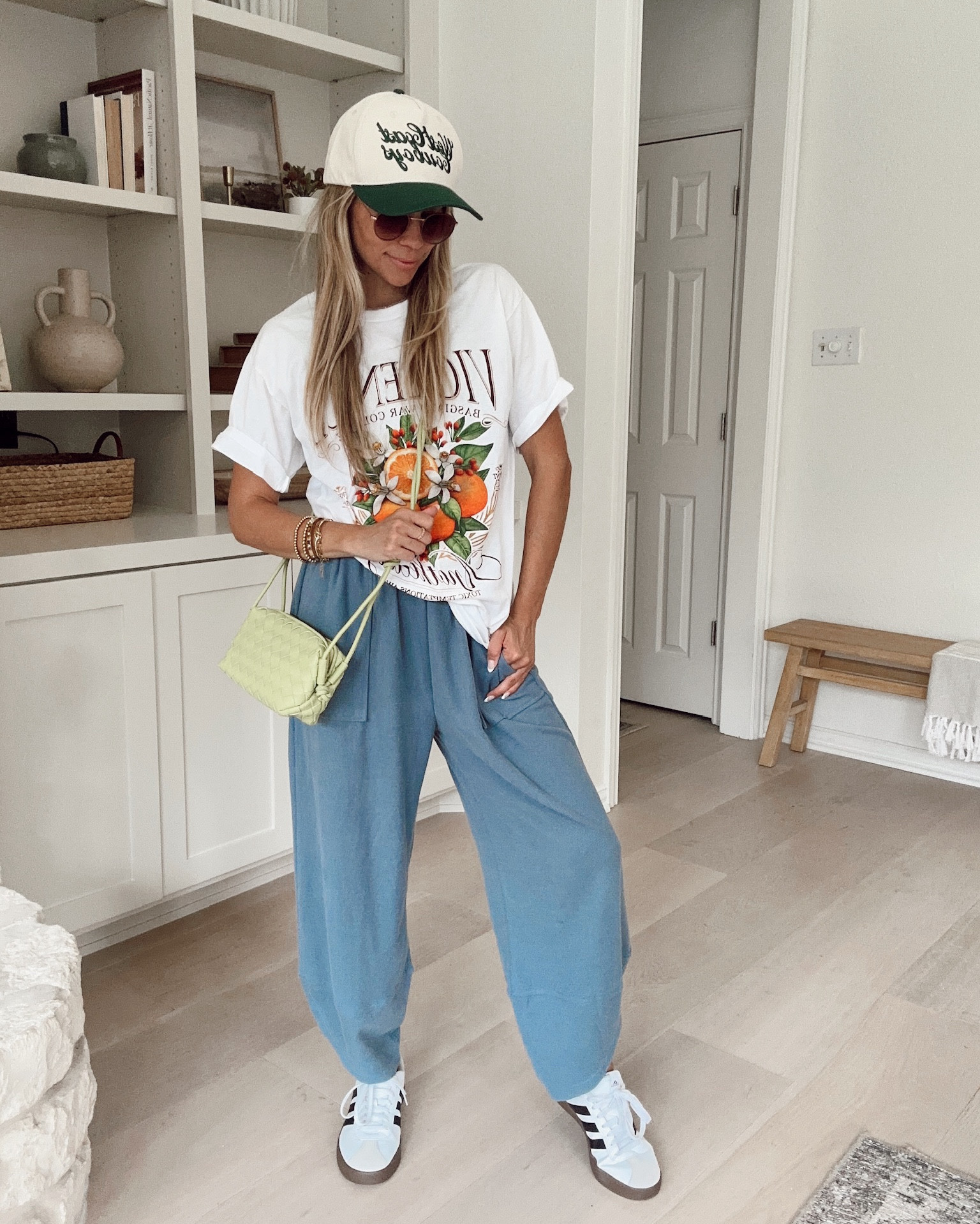 Be sure to click the Amazon coupon!
These are my new favorite comfy/lounge/travel pant! i I'm obsessed with all the fun details that really elevate them from your basic lounge pant. These will be your new go-to! Grab them while they are in stock.


SIZING: small / tts /
5'5" / 117lbs

Paired with some Amazon sunnies & Walmart tank top