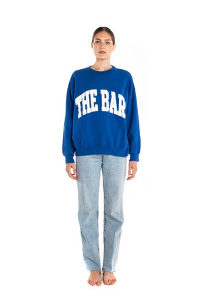 VARSITY SWEATSHIRT COBALT | The Bar