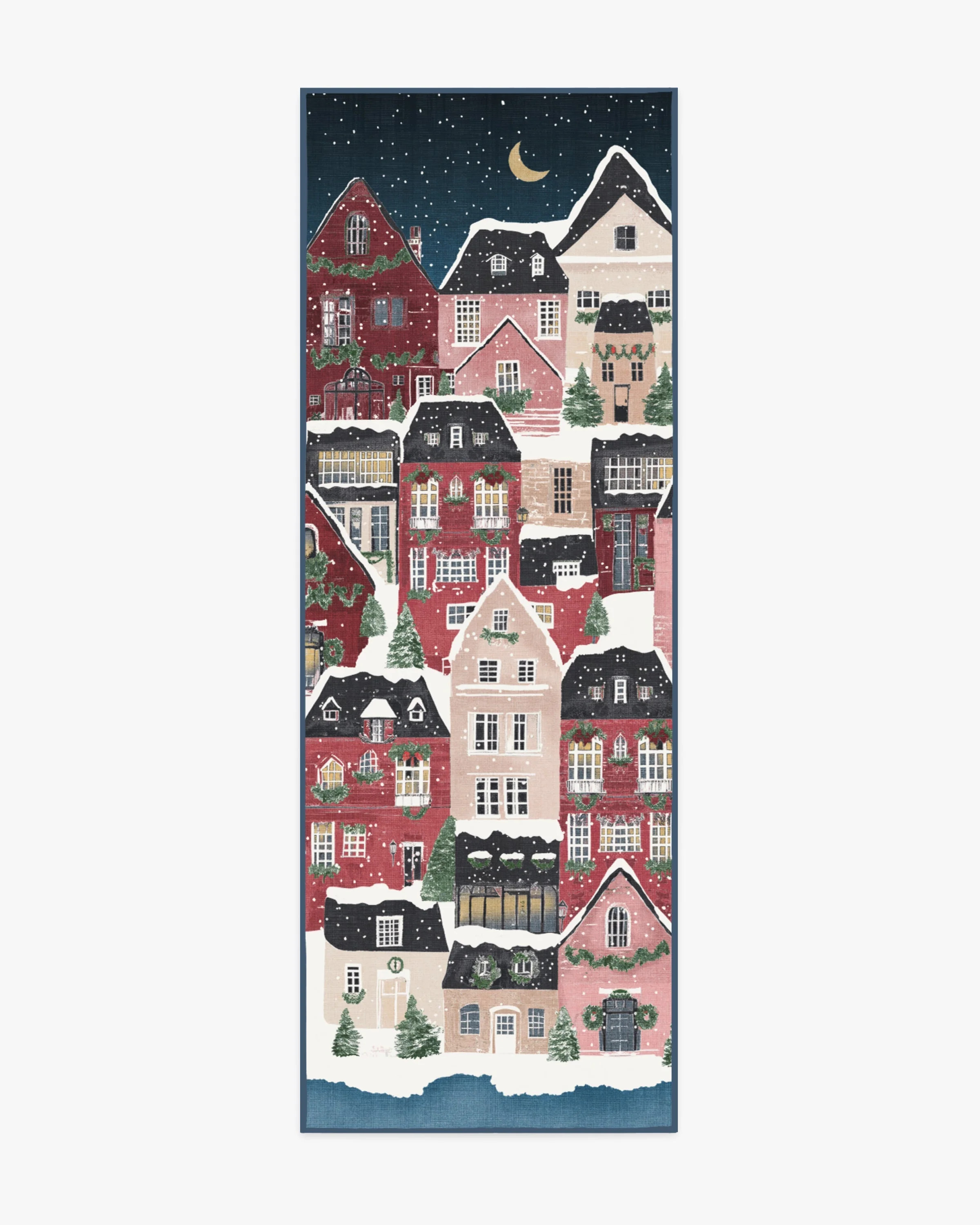 Noelle Village Midnight Rug | Ruggable