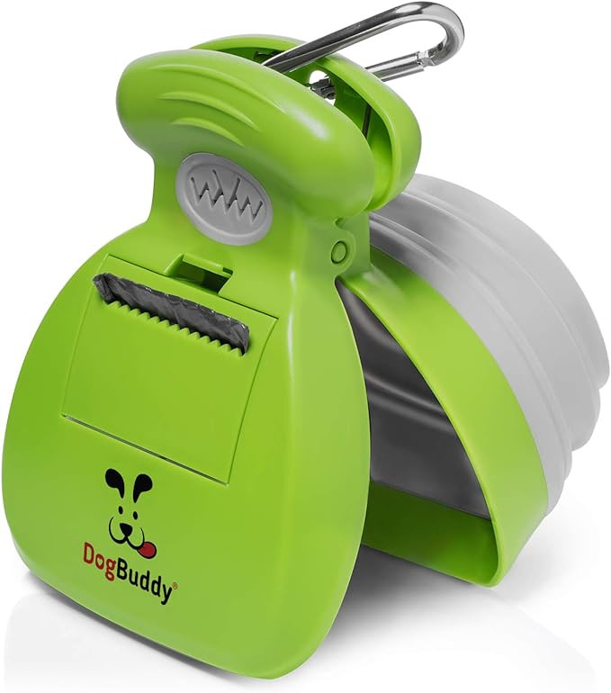 DogBuddy Pooper Scooper, Portable Dog Poop Scooper, Sanitary Dog Waste Pick Up, Heavy Duty Dog Wa... | Amazon (US)