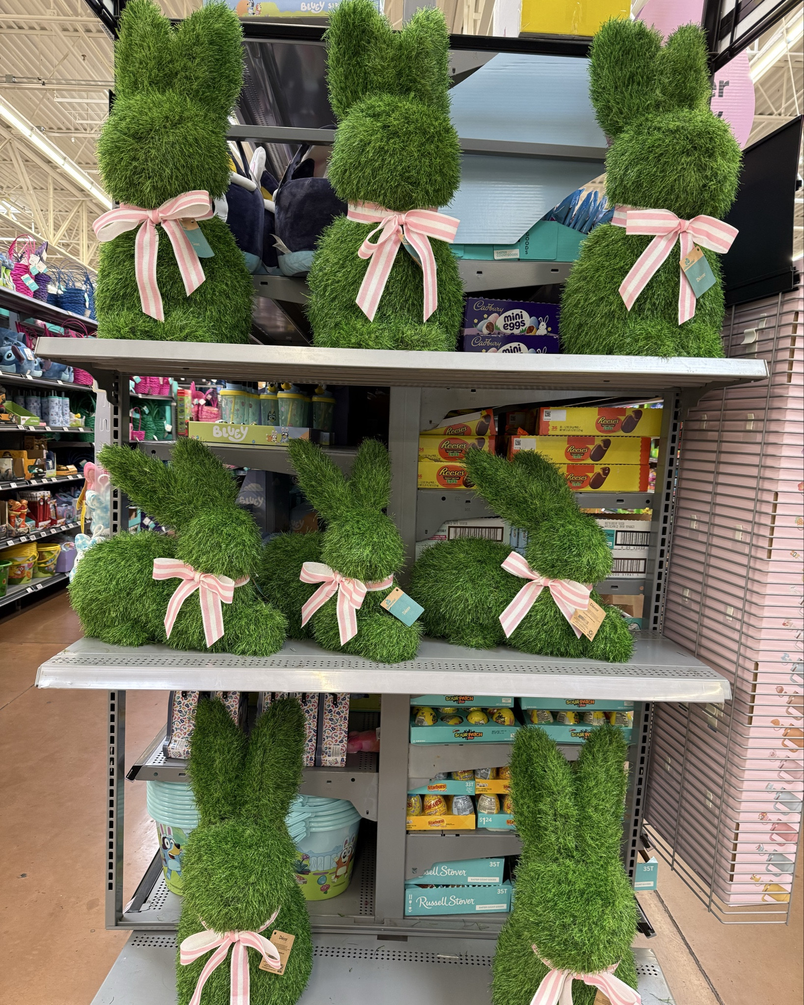 Easter decor from Walmart. How cute are these  boxwood bunny topiaries! They are 35”, My Texas House brand. Perfect for outside decor. 

#LTKHome #LTKSeasonal