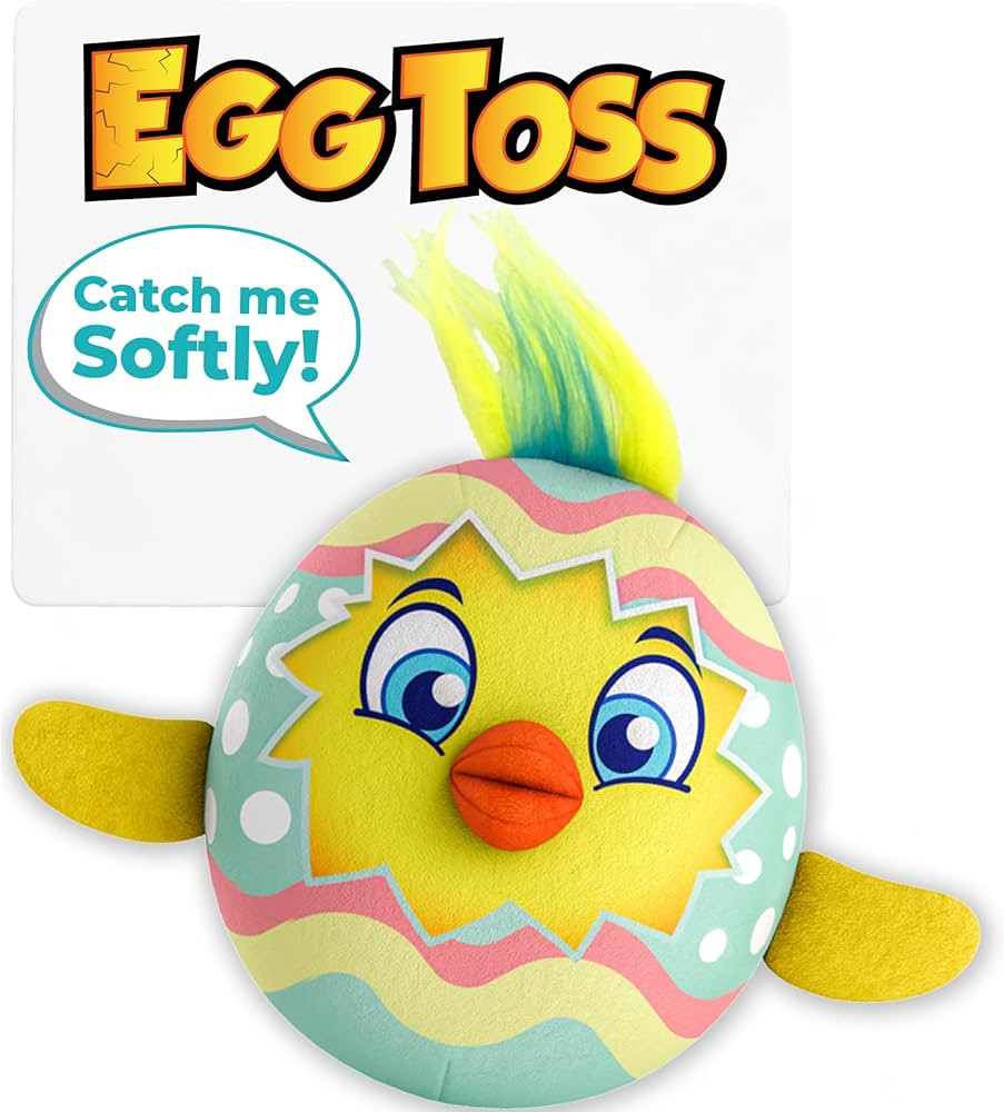 Move2Play, Egg Toss, Hilariously Wild and Fun Active Play Game | Easter Basket Stuffer | Easter G... | Amazon (US)