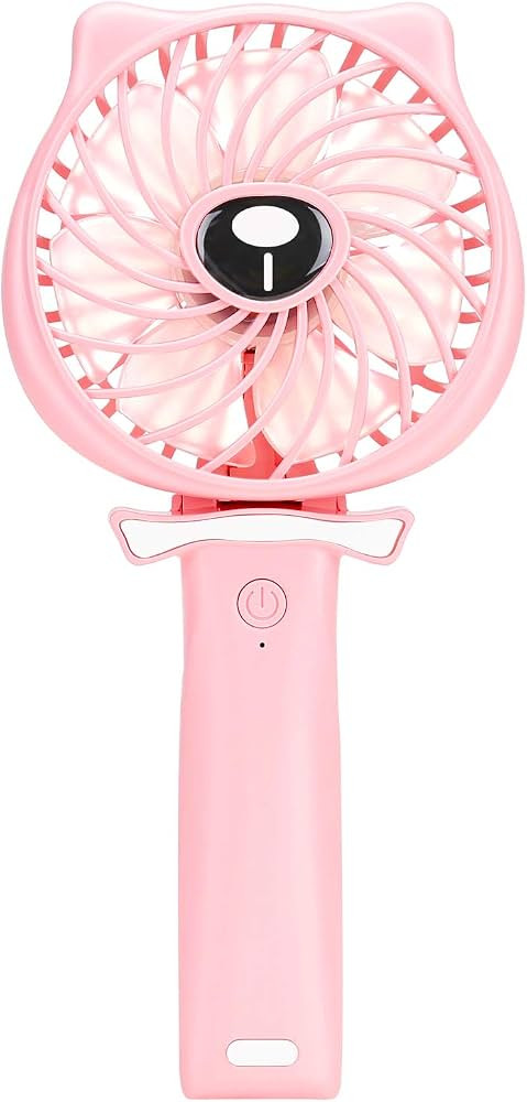 TriPole Mini Handheld Fan 2600mAh Battery Operated Fan 3 Speed Adjustable USB Rechargeable Small ... | Amazon (US)