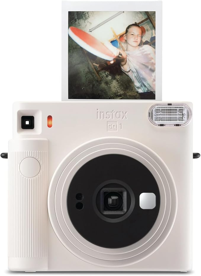 FUJIFILM Instax Square SQ1 Instant Camera - Chalk White | Amazon (US)