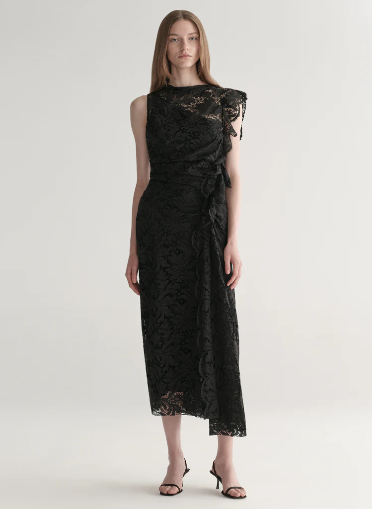 Astrid Lace Midi Dress | A.L.C