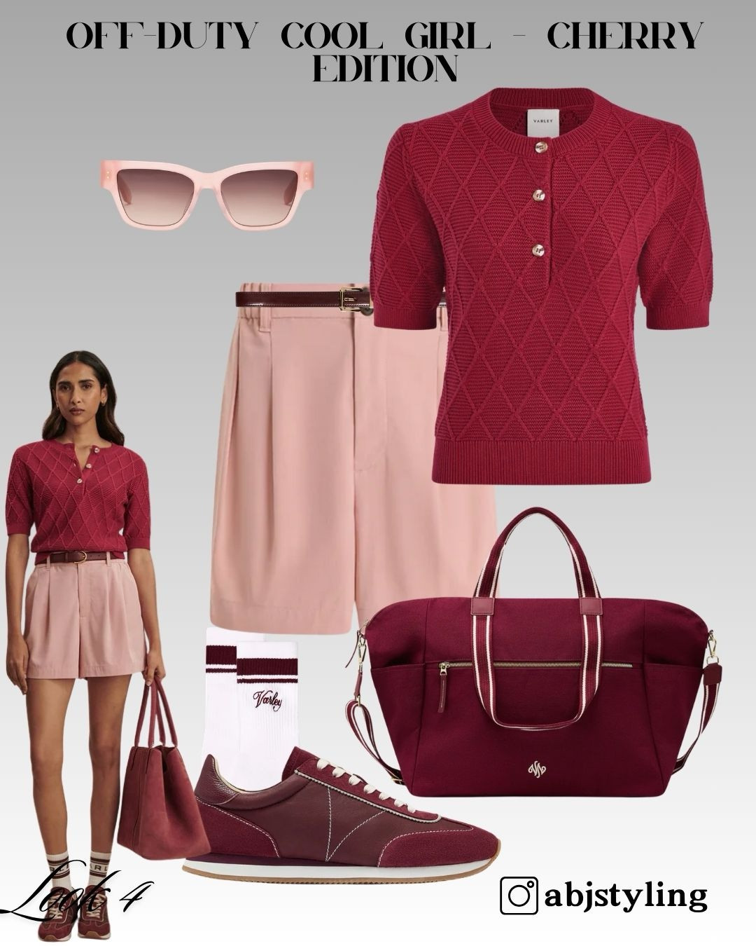 Soft + structured = perfect balance 🤍
This feels feminine but still relaxed.

Styling tip:
Pair strong colours like cherry with soft tones (pink, cream) to keep it wearable.

#LTKstyletip #LTKuk #LTKspring