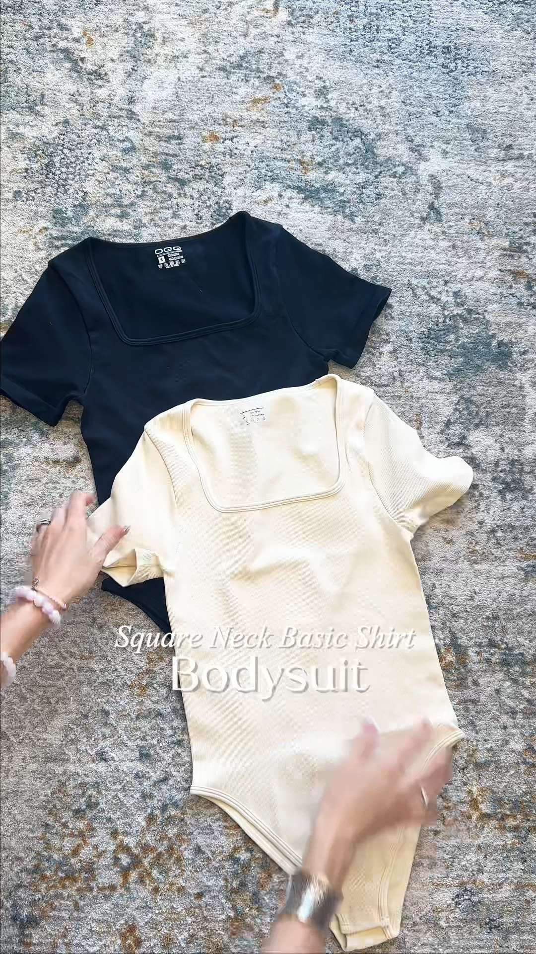 A good bodysuit makes getting dressed so much easier 👚 The OQQ square neck design feels flattering, versatile, and perfect for jeans, skirts, or layering under jackets. Simple, sleek, and a must-have staple for any capsule wardrobe ✨ #wardrobebasics #everydayoutfits #bodysuitstyle #modernstyle #bodysuitlove 

#LTKootd #LTKFindsUnder100 #LTKTravel