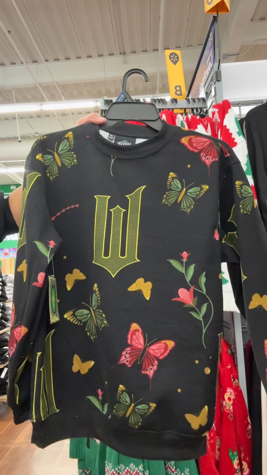 wicked sweatshirt walmart fashion cozy fleece graphic top winter style trendy outfit casual loungewear holiday gifting seasonal wardrobe womens apparel affordable finds everyday wear