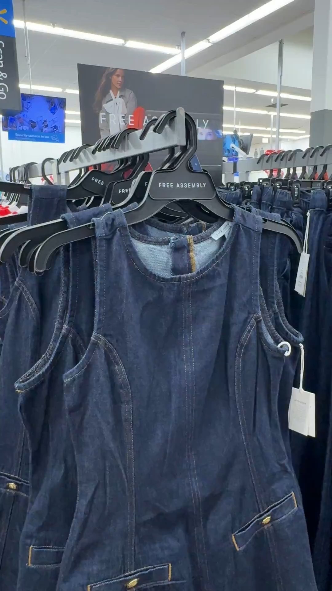 How cute is this denim dress from Walmart!! 

#LTKootd #LTKWorkwear