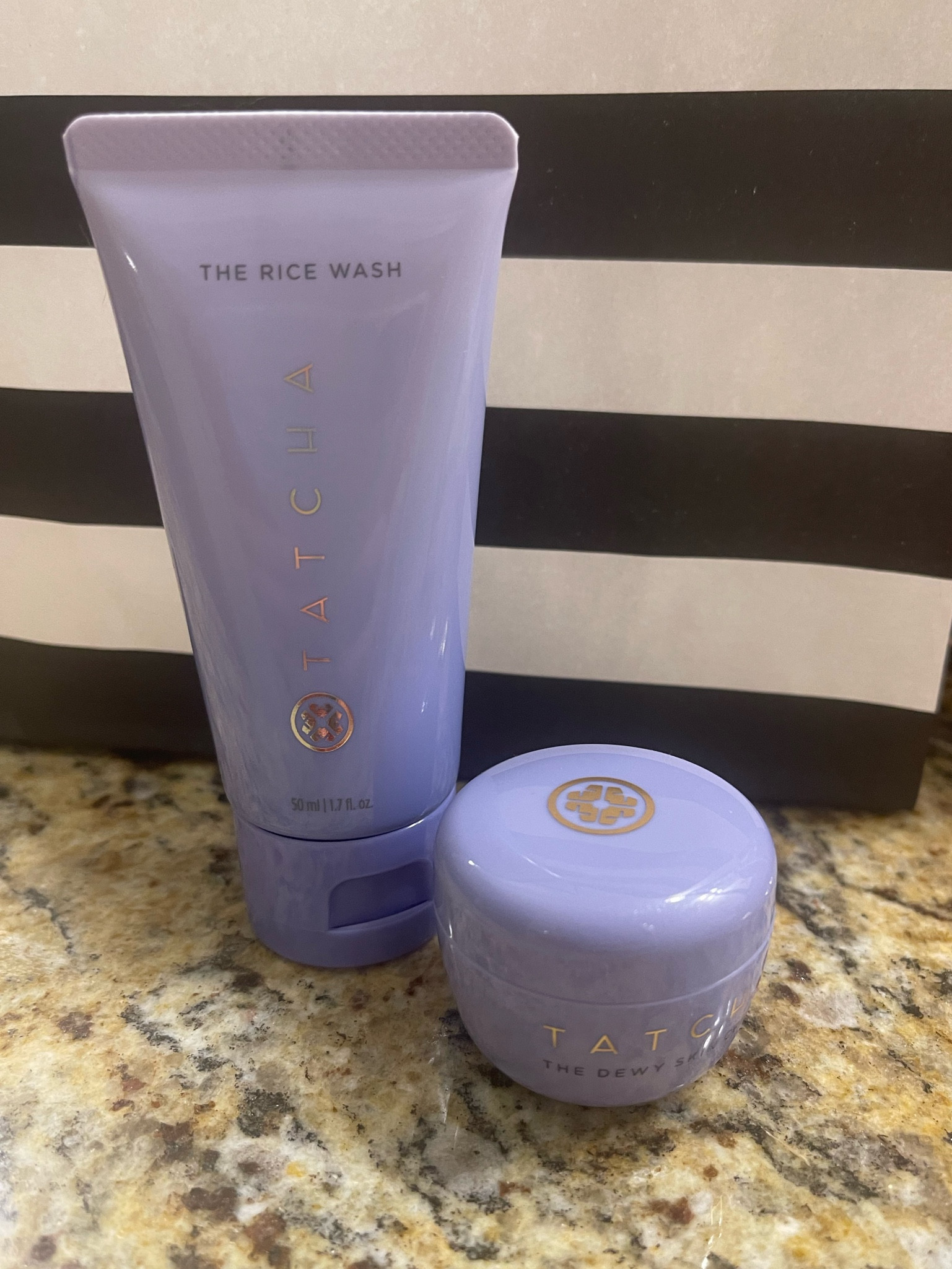 What it is: A travel-friendly duo of a skin-softening cleanser and rich plumping moisturizer to reveal a smooth, hydrated glow.
Skin Type: Normal, Dry, and Combination
Skincare Concerns: Dryness, Dullness, and Loss of Firmness and Elasticity
Highlighted Ingredients:
- Red Algae and Hyaluronic Acid
- Japanese Rice: Softens and feeds skin with antioxidants.
- Hadasei-3: Reveals radiant, healthy-looking skin.
Ingredient Callouts: Free of parabens, formaldehydes, formaldehyde-releasing agents, phthalates, mineral oil, retinyl palmitate, oxybenzone, coal tar, hydroquinone, sulfates SLS & SLES, triclocarban, triclosan, and contains less than one percent synthetic fragrance. These products are also cruelty-free.
What Else You Need to Know: Featuring blends of moisture-retaining algae and nourishing Japanese rice, these creamy formulas replenish hydration, soften skin, and seal in moisture for a plump, luminous complexion and glow.
This Set Contains:
- 1.7 oz/ 50 mL The Rice Wash
- 0.34 oz/ 10 mL The Dewy Skin Cream
CLEAN at Sephora is our commitment to offering formulas that go beyond regulatory standards to avoid controversial ingredients without sacrificing on effectiveness.

#LTKFindsUnder50 #LTKBeauty #LTKOver40