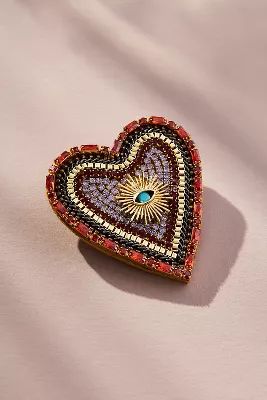 Heart Eye Brooch | Anthropologie (US)