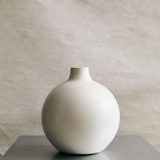 Oversized Pure White Ceramic Collection | West Elm (US)