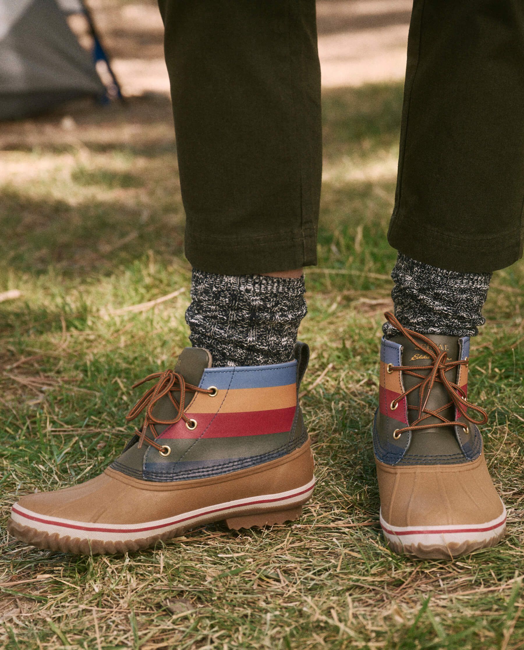 The Great + Eddie Bauer The Hunt Pac Mid Boot. | THE GREAT.