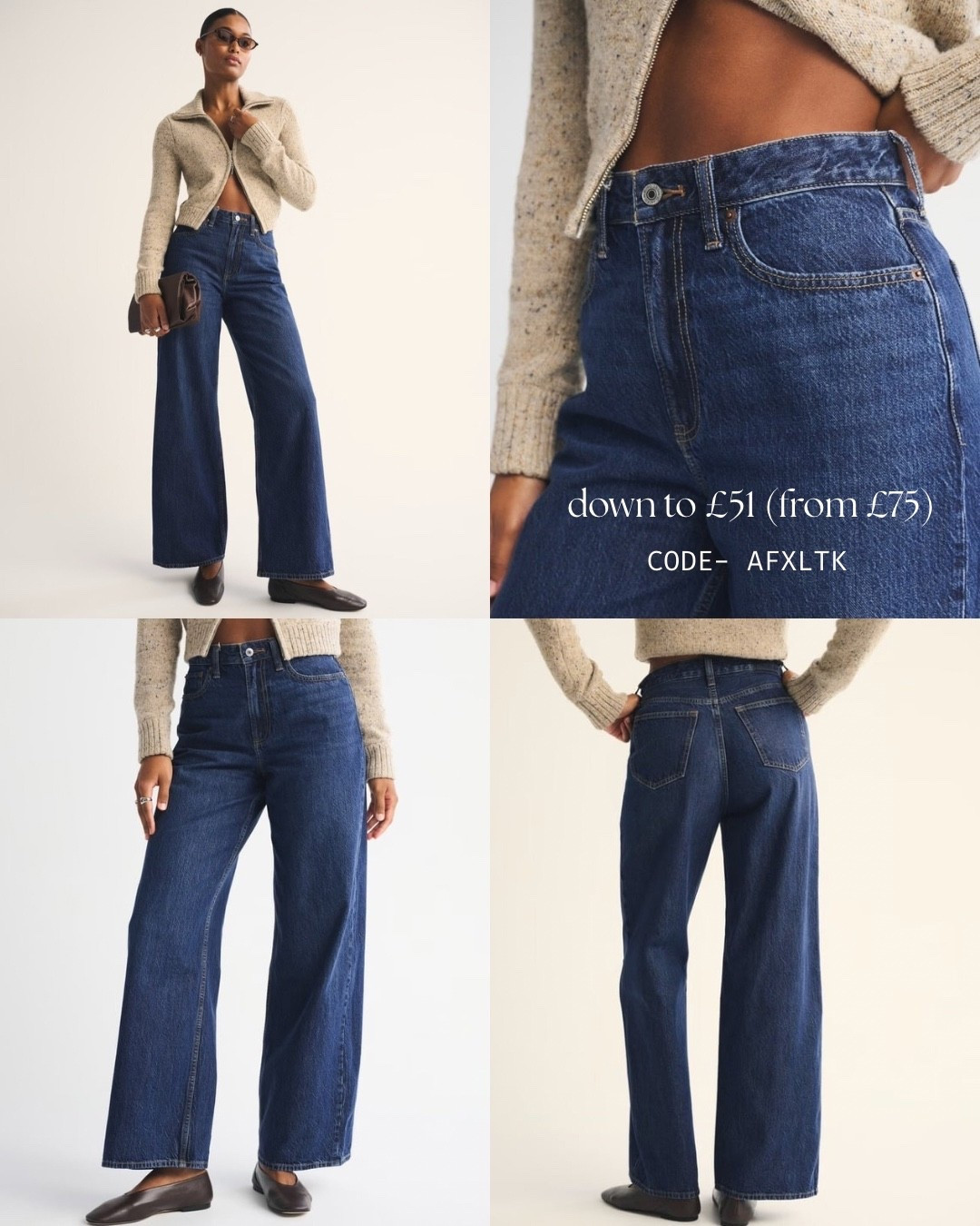 Such a good saving! Just picked up these wide leg jeans for autumn

Down to £51 with the code AFXLTK (20% off on top of sale) 👏🏼

Have linked some other styles for you below to shop in the same 

#LTKuk #LTKxAF #LTKautumn