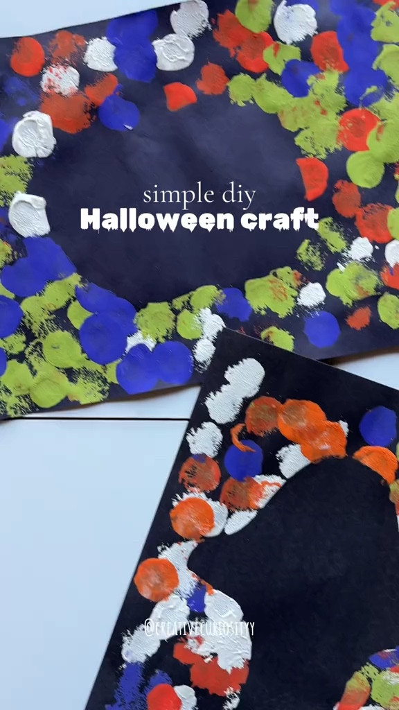 Pom Pom Painting Halloween Craft

#LTKFamily #LTKKids #LTKHalloween