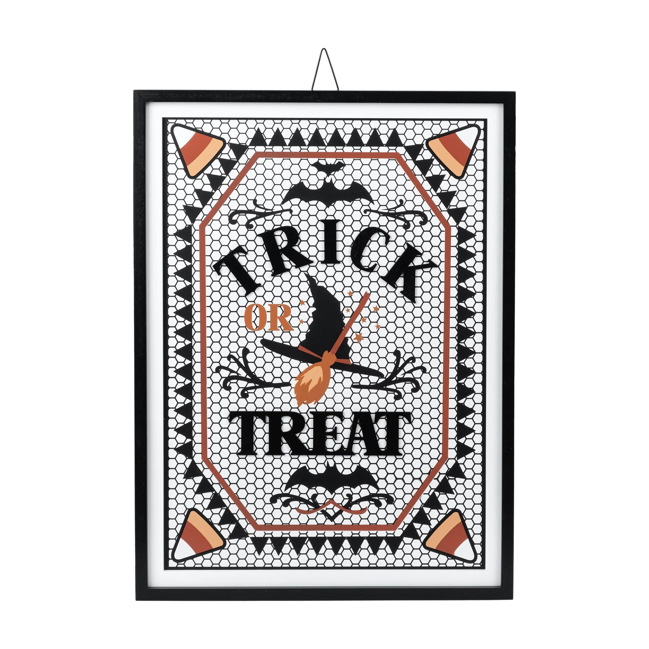 Charming Witch Wall Sign for Indoor Halloween Decoration | Walmart (US)
