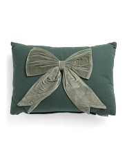 14x20 Bowery Bow Pillow | Throw Pillows | Marshalls | Marshalls