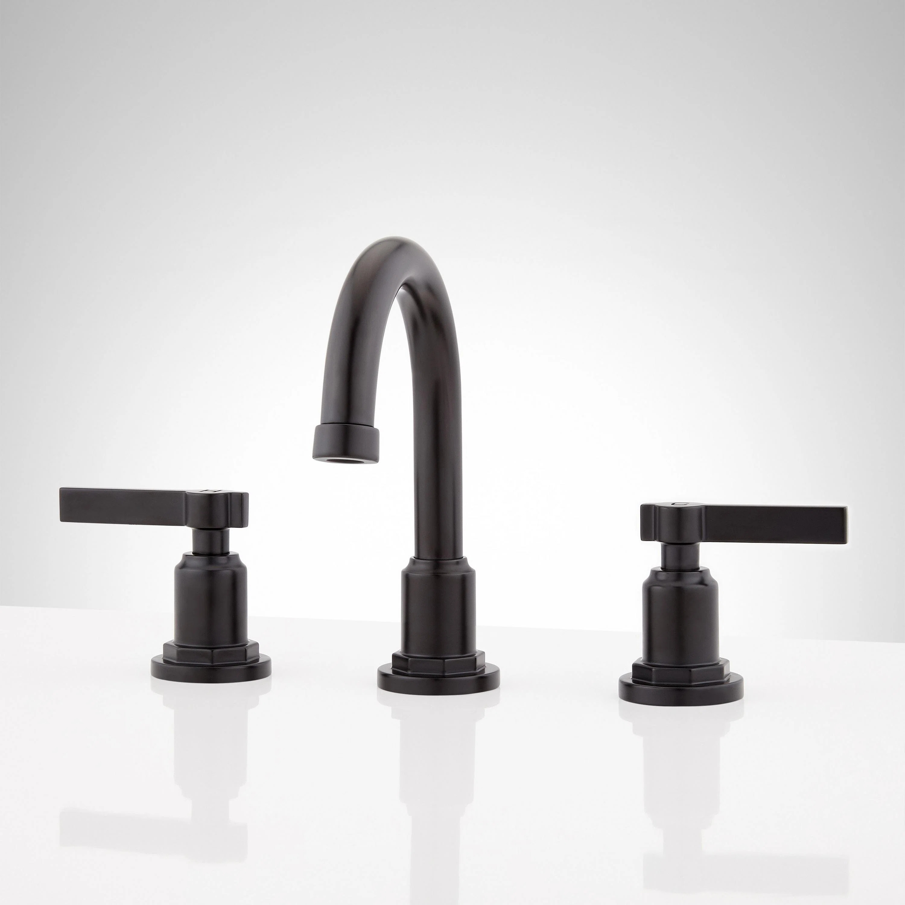 Greyfield 1.2 GPM Widespread Bathroom Faucet with Metal Lever Handles and Pop-Up Drain Assembly 4... | Wayfair North America