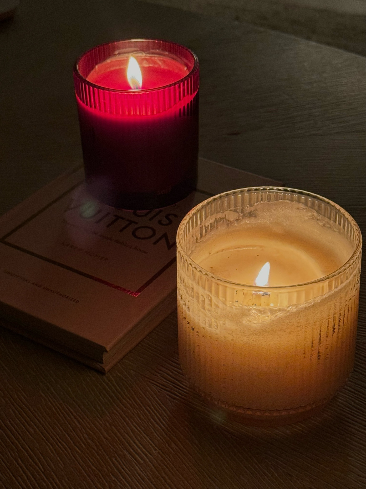 candles nighttime wind down scents Hudson and oak snif