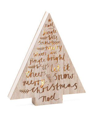 15.75in Led Laser Cut Decoration | TJ Maxx