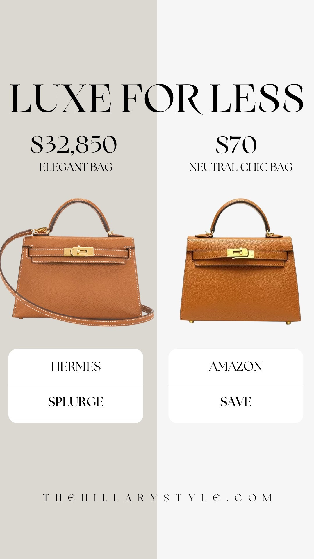 This Amazon bag gives the same elevated, structured look as a classic Hermès—without the splurge. The ultimate designer-inspired piece for an affordable price.

#LTKItBag #LTKStyleTip #LTKOver40